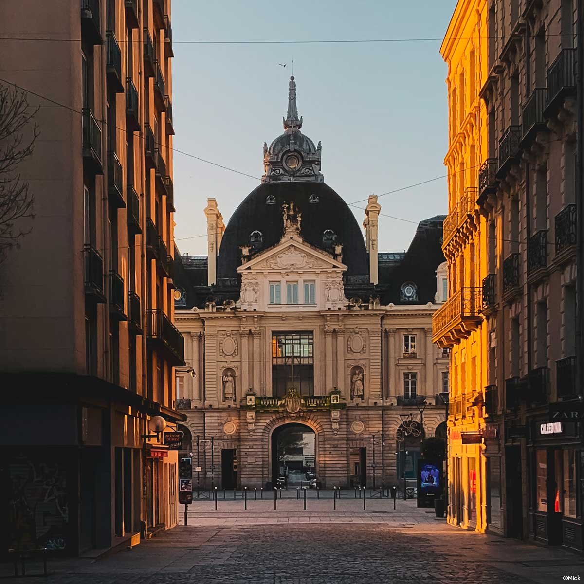 Ville de Rennes en Bretagne Place République