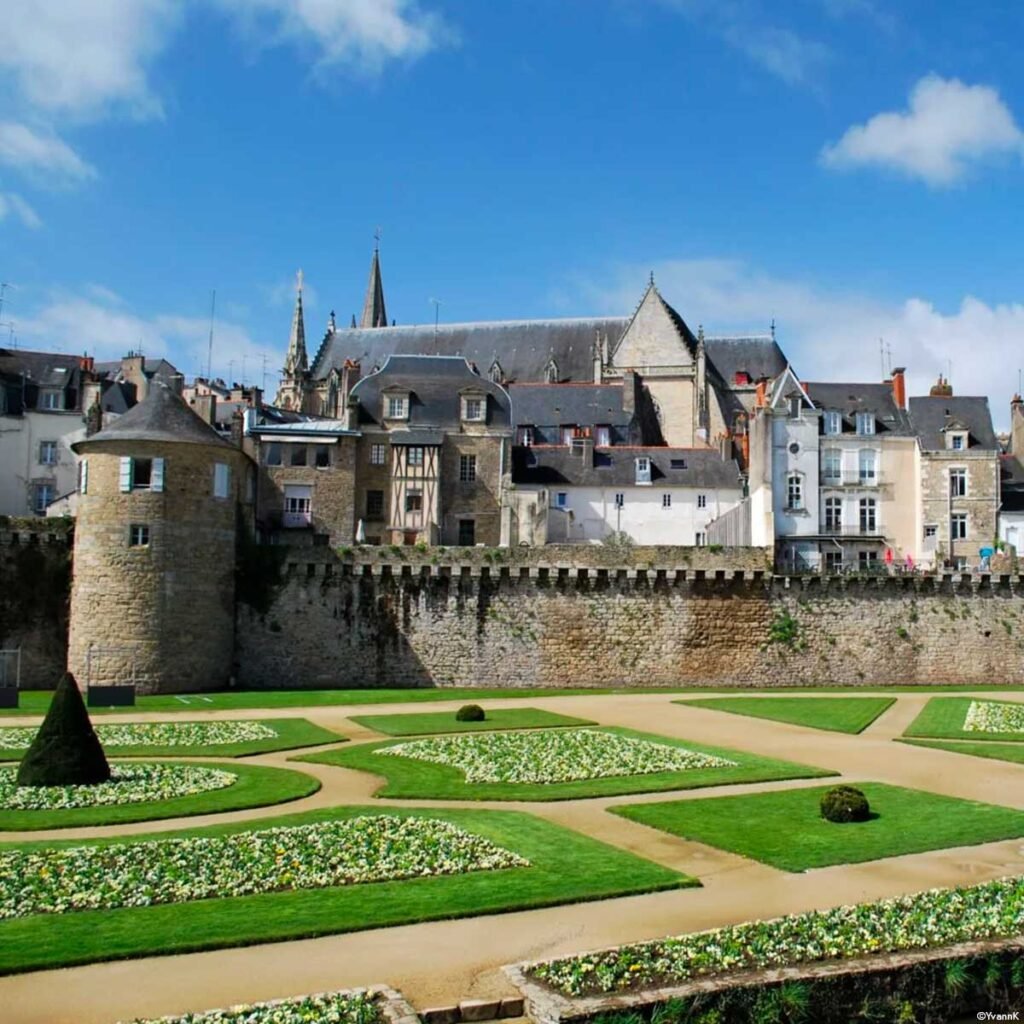 Ville de Vannes en Bretagne, Château de l'Hermine
